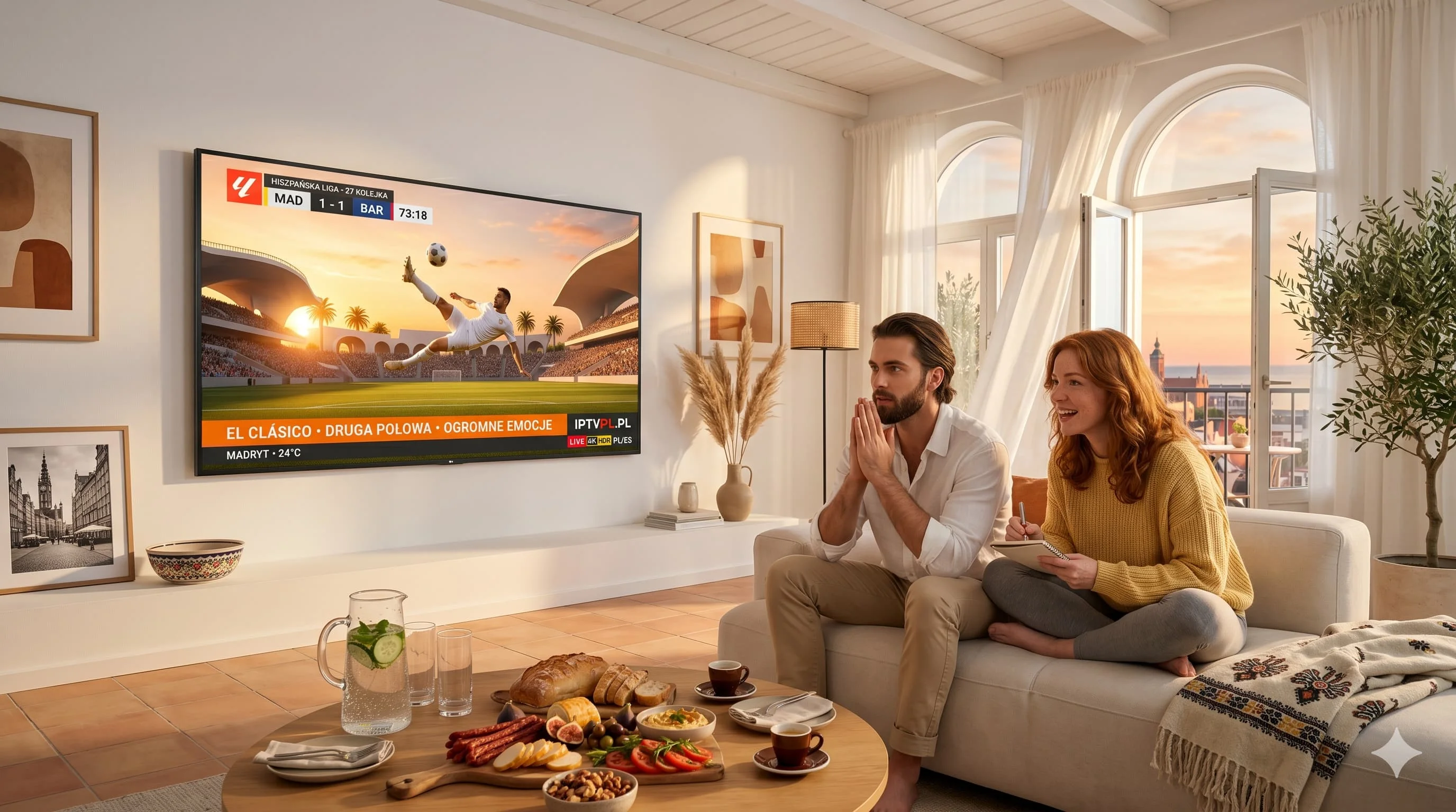 La Liga w IPTV Polska — Real Madrid Barcelona transmisje na żywo
